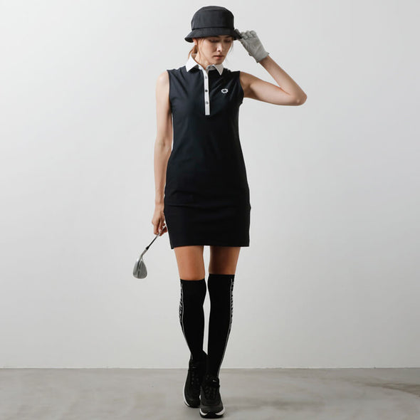 BASIC COMBINATION N/S POLO ONE-PIECE 全3色