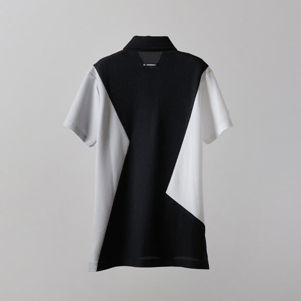 WOMENS ASYMMETRY SWITCH S/S POLO SHIRTS