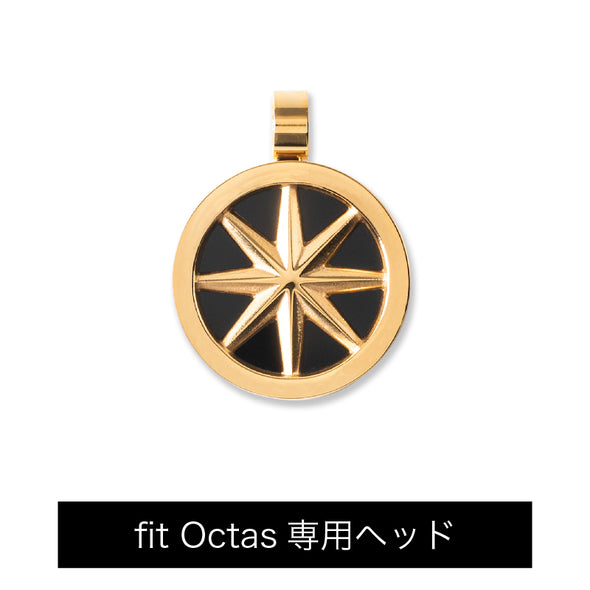 fit Octas Head Black×Gold
