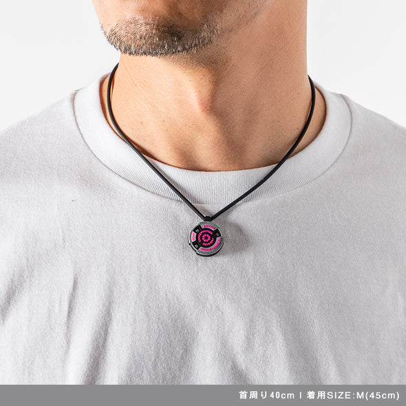 REACT リアクト Necklace Black×Pink