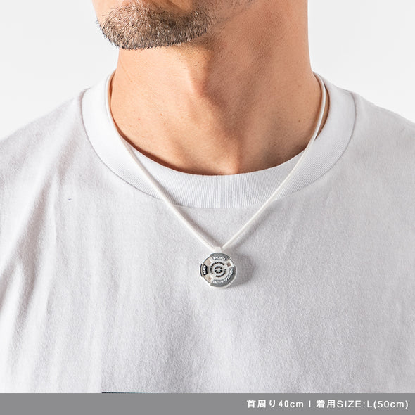 REACT リアクト Necklace White×Black