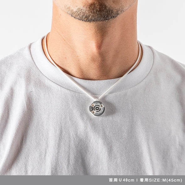 REACT リアクト Necklace White×Black
